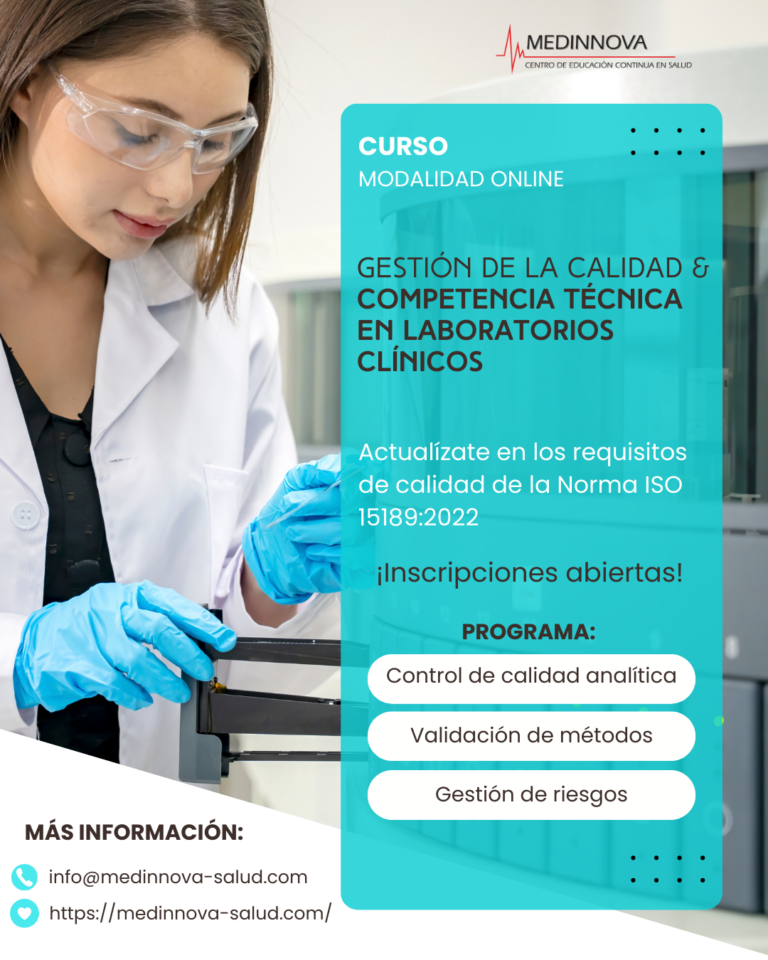 Gestión de la Calidad y Competencia Técnica en Laboratorios Clínicos