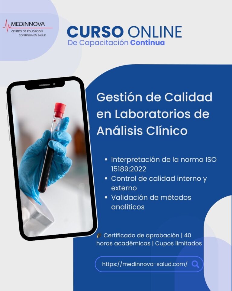 Gestión de Calidad en Laboratorios de Análisis Clínico