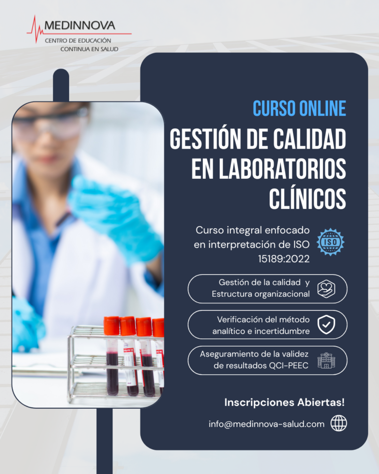 Gestión de Calidad en Laboratorios Clínicos II